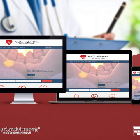 Your care moments-Web design and development