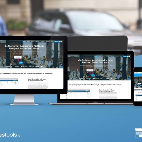 Lead Generation Software-Website design