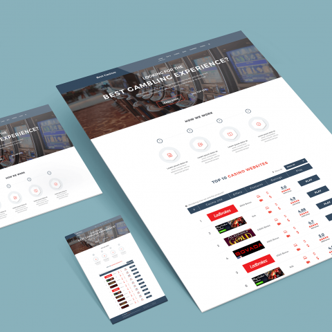Top 10 Casinos-Web design & development
