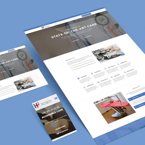 Harvard Partners-Web design and web development