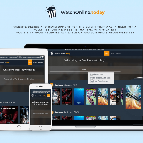 Watch Online-Design and Development