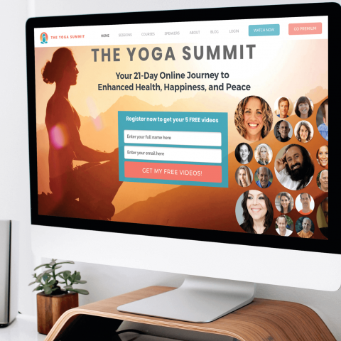 Yoga summit-Web design and web development
